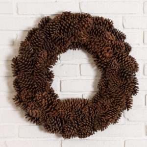 pinecone-wreath